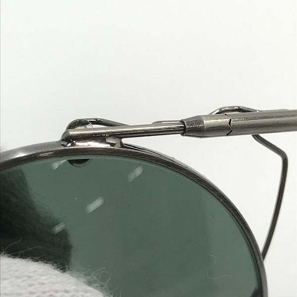 実際に弊社で買取させて頂いた白山眼鏡店/ハクサンガンキョウテン クリップオン サングラス レンズ/フレームシルバーカラーの画像 5枚目