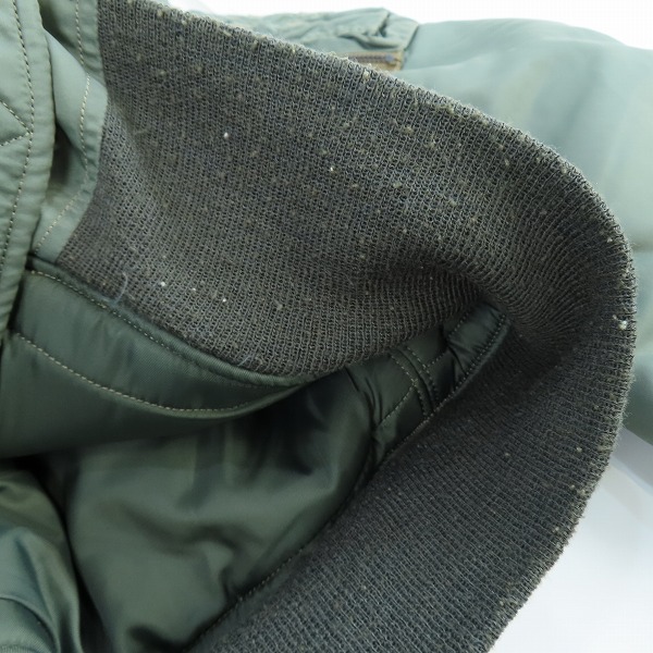 実際に弊社で買取させて頂いたBUZZ RICKSON'S/バズリクソンズ MA-1 フライトジャケット M13788/Lの画像 6枚目