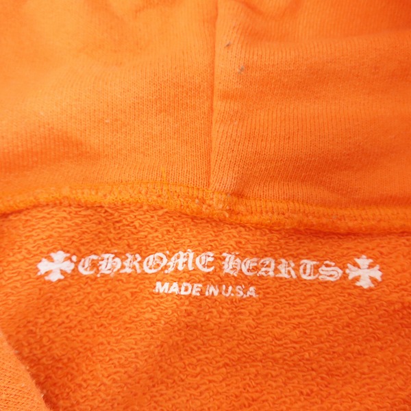 実際に弊社で買取させて頂いたCHROME HEARTS × MATTY BOY/クロムハーツ×マッティボーイ 21SS PPO LINK BUILD HD PLVR/プルオーバーフーディ/XLの画像 2枚目