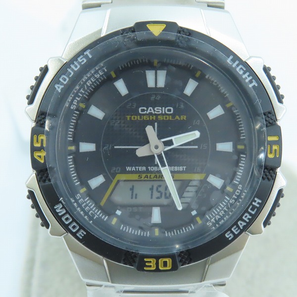 実際に弊社で買取させて頂いた【未使用】CASIO/カシオ CASIO SOLAR POWER SYSTEM/タフソーラー 腕時計 AQ-S800WD-1EJF