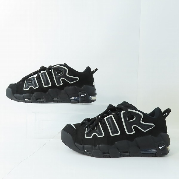 実際に弊社で買取させて頂いたNIKE×AMBUSH/ナイキ×アンブッシュ AIR MORE UP TEMPO LOW SP/エアモアアップテンポ ロー ブラック FB1299-001/28.0の画像 3枚目