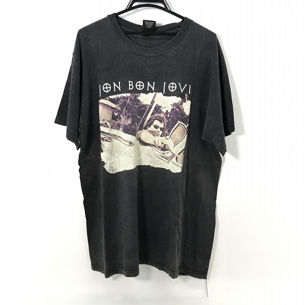 実際に弊社で買取させて頂いたGiant/ジャイアント ヴィンテージ/ビンテージ BON JOVI/ボンジョビ プリント バンド Tシャツ/XL