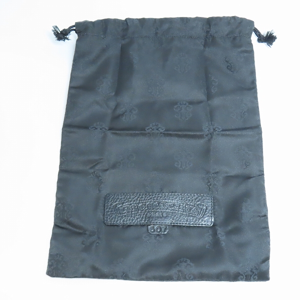 実際に弊社で買取させて頂いたCHROME HEARTS/クロムハーツ LACE SIDE POUCH 3 CEME/レースサイド ポーチ 3セメタリークロスパッチの画像 9枚目
