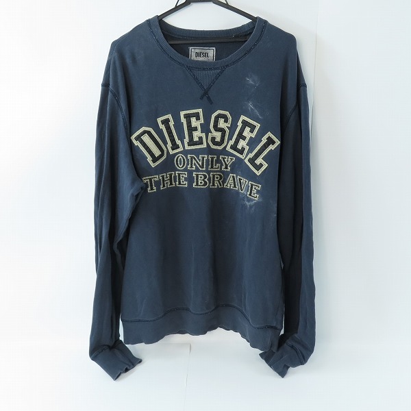 実際に弊社で買取させて頂いたDIESEL/ディーゼル ロゴ スウェット/トレーナー/XL