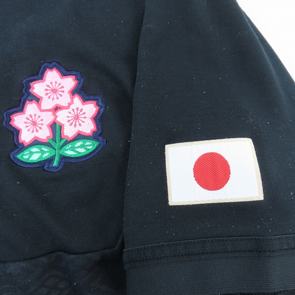 実際に弊社で買取させて頂いたcanterbury/カンタベリー ラグビー ワールドカップ 2019 日本代表 ワークアウト Tシャツ  RP39521J/Lの画像 3枚目