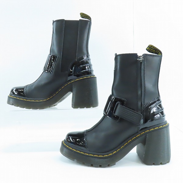 実際に弊社で買取させて頂いたDr.Martens/ドクターマーチン Gaya Chelsea/ガヤ チェルシーブーツ/サイドゴアヒールブーツ UK6の画像 3枚目