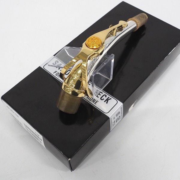 実際に弊社で買取させて頂いたYAMAHA/ヤマハ AV1AG アルトサックス用V1タイプ カスタムネック スターリングシルバー製 クリアラッカー仕上げ