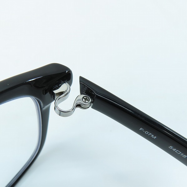実際に弊社で買取させて頂いた999.9 feelsun/フォーナインズ フィールサン メガネ/アイウェア F-07Mの画像 4枚目