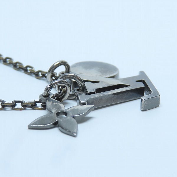 実際に弊社で買取させて頂いたLOUIS VUITTON/ルイヴィトン PENDANT CHAIN LV NECKLACE ネックレス M00317の画像 3枚目
