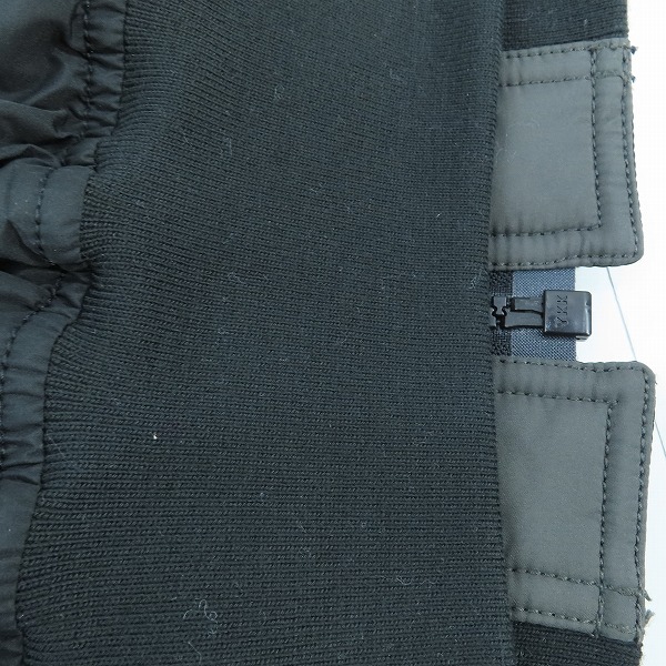 実際に弊社で買取させて頂いた【未使用】Schott/ショット リバーシブル MA-1 フライトジャケット ブラック 3192073/Mの画像 6枚目