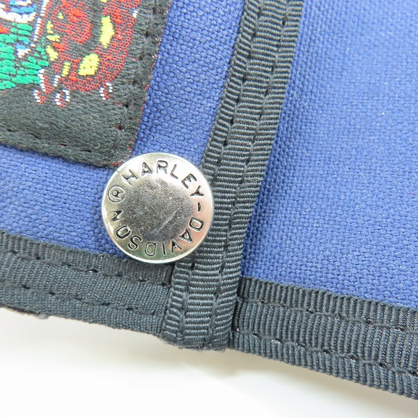 実際に弊社で買取させて頂いたHARLEY-DAVIDSON/ハーレーダビッドソン 三つ折り ポーチ 2点セットの画像 6枚目