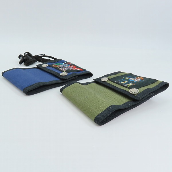 実際に弊社で買取させて頂いたHARLEY-DAVIDSON/ハーレーダビッドソン 三つ折り ポーチ 2点セットの画像 2枚目