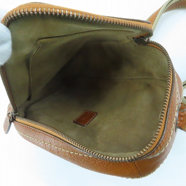 実際に弊社で買取させて頂いた土屋鞄製造所/ツチヤカバン/ツチヤカバン トーンオイルヌメボディーポシェット/ボディバッグの画像 4枚目