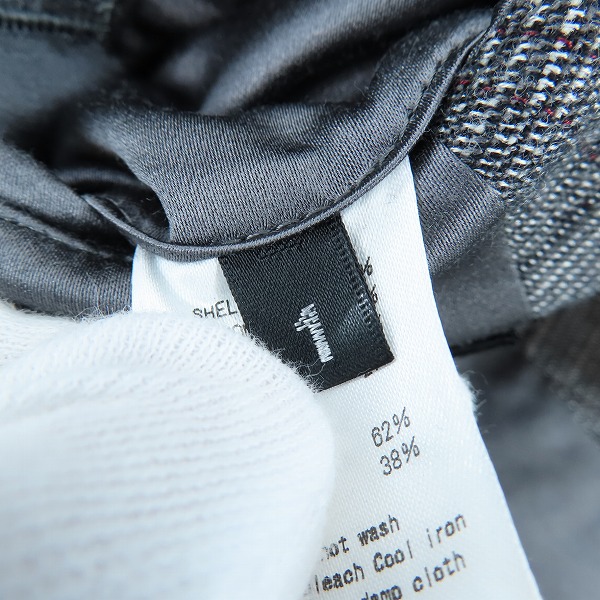 実際に弊社で買取させて頂いたKAZUYUKI KUMAGAI ATTACHMENT/カズユキクガマイ アタッチメント ホック ベスト/1の画像 4枚目