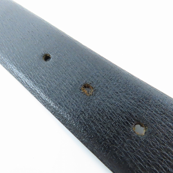 実際に弊社で買取させて頂いたHUGO BOSS/ヒューゴボス レザーベルト スクエアバックルの画像 5枚目