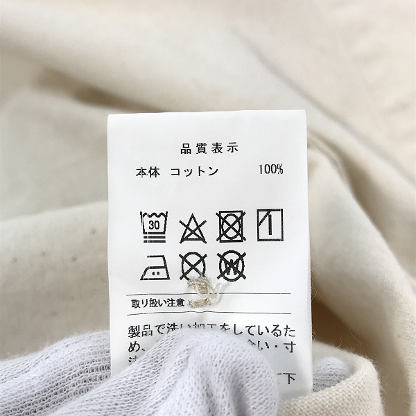 実際に弊社で買取させて頂いたDESCENDANT/ディセンダント ベースボールシャツ/1の画像 4枚目