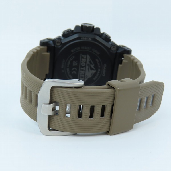 実際に弊社で買取させて頂いたCASIO/カシオ PROTREK プロトレック クライマーライン 電波ソーラー 腕時計 PRW-61LD-5JFの画像 2枚目