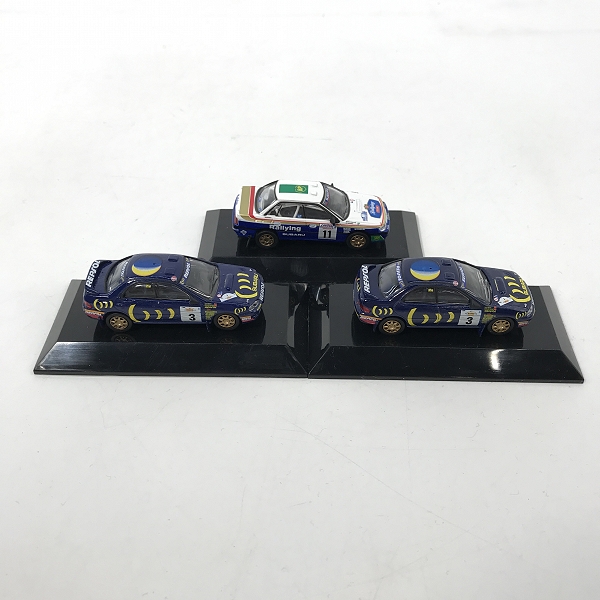 実際に弊社で買取させて頂いたRALLY CAR COLLECTION/ラリーカーコレクション ss.4 subaru/スバル IMPREZA WRX/インプレッサ LEGACY RS/レガシィ 3点セットの画像 3枚目