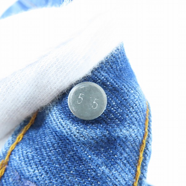 実際に弊社で買取させて頂いたLevi's/リーバイス 80s ヴィンテージ 刻印575 オレンジタブ デニムパンツ 519-0217 /W33 L30の画像 8枚目