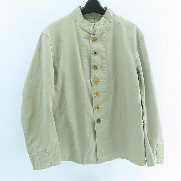 実際に弊社で買取させて頂いたvisvim/ヴィスヴィム 14SS LUGLI JKT DMGD CHINO/シャツ ジャケット 刺繍 /0114205013035/2