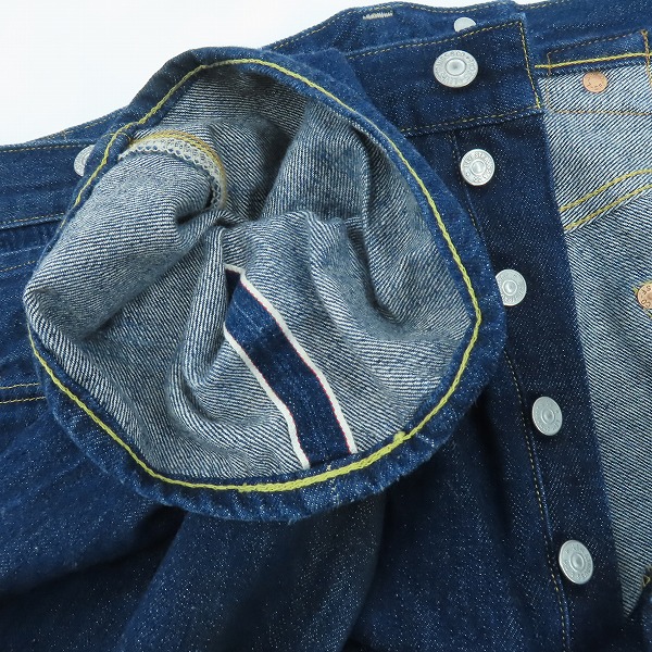 実際に弊社で買取させて頂いたLEVI’S VINTAGE CLOTHING/リーバイス 501XX ビンテージ 1933年モデル復刻版 ジーンズ デニム/PC9-33501-0048/W38L34の画像 2枚目