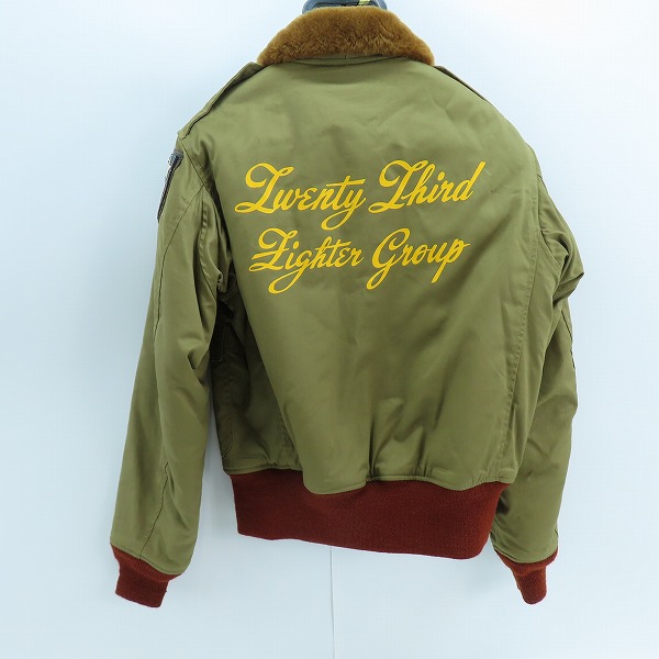実際に弊社で買取させて頂いたBuzz Rickson's/バズリクソンズ TYPE B-10 FLYING TIGERS MODEL フライトジャケット BR13616/38の画像 1枚目