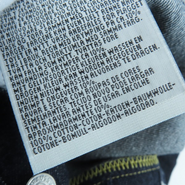 実際に弊社で買取させて頂いたLEVIS/リーバイス 501XX 刻印555 復刻 米国製 98年製 デニムパンツ 501-0003/W34L40の画像 6枚目