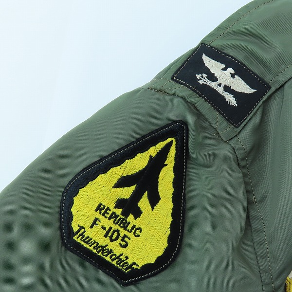実際に弊社で買取させて頂いたBUZZ RICKSON'S/バズリクソンズ フライトジャケット L-2B BR10553/BR10554/Lの画像 3枚目