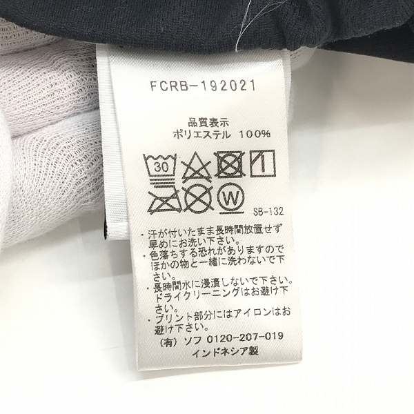 実際に弊社で買取させて頂いたF.C.Real Bristol/エフシーレアルブリストル 19AW UNDER LAYER TIGHTS/アンダー レイヤータイツ ブラック FCRB-192021/Lの画像 4枚目