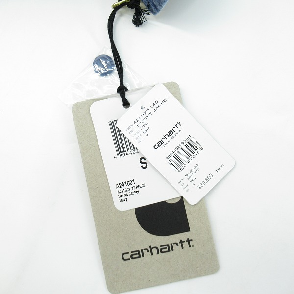 実際に弊社で買取させて頂いた【未使用】Carhartt/カーハート 24SS HARRIS JACKET/ハリス ジャケット リバーシブル A241001-24S Sの画像 9枚目