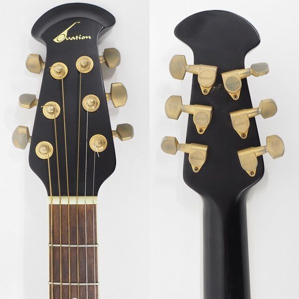 実際に弊社で買取させて頂いた★Ovation/オベーション Celebrity Deluxe CS257-5EF エレアコ/アコースティックギター/アコギ ハードケース付の画像 2枚目