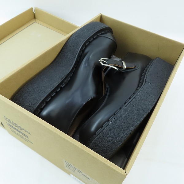 実際に弊社で買取させて頂いたCOMME des GARCONS HOMME PLUS×GEORGE COX/コムデギャルソンオムプリュス×ジョージコックス ドレスシューズ PK-K102-001/9の画像 8枚目