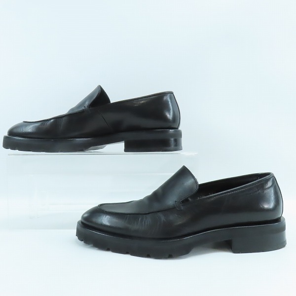 実際に弊社で買取させて頂いたGIORGIO ARMANI/ジョルジオアルマーニ レザー ローファーシューズ 39の画像 3枚目