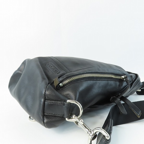 実際に弊社で買取させて頂いたCOACH/コーチ レザー ショルダーバッグ E1293-70617の画像 3枚目