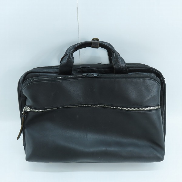 実際に弊社で買取させて頂いたmaster-piece/マスターピース Various/ヴァリアス レザー ブリーフケース/ビジネスバッグ 24210