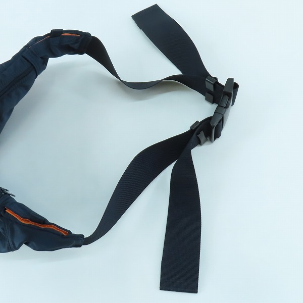 実際に弊社で買取させて頂いた(2)【未使用】PORTER/ポーター TANKER WAIST BAG (L) タンカー ウエストバッグ L アイアンブルー/622-76628の画像 6枚目