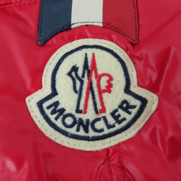 実際に弊社で買取させて頂いたMONCLER/モンクレール PYRENEES/ピレネー ダウンジャケット レッド 40341 60 68950/2の画像 7枚目