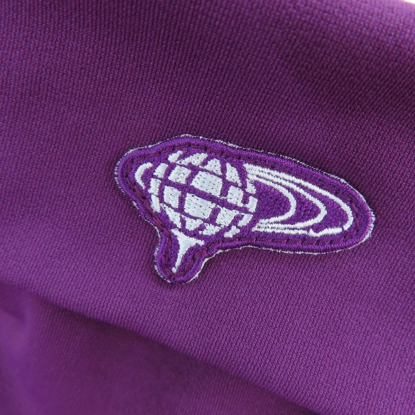 実際に弊社で買取させて頂いたBEAMS GOLF ORANGE LABEL/ビームスゴルフ クラシックロゴタートルネックシャツ PURPLE 82-14-0038/Mの画像 3枚目