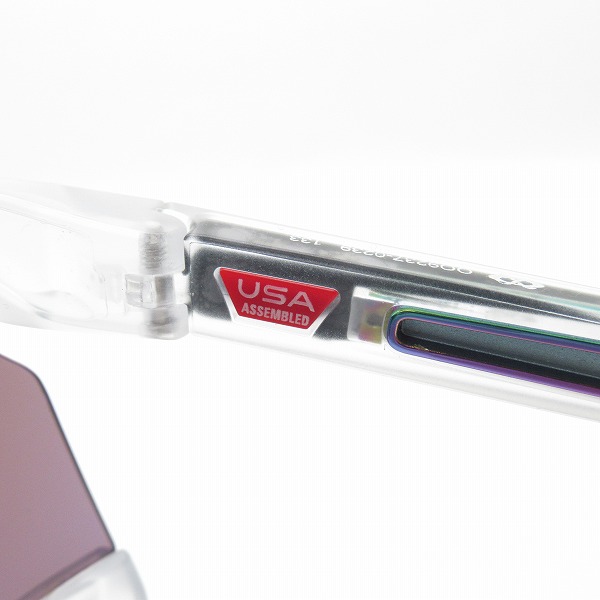 実際に弊社で買取させて頂いたOAKLEY/オークリー BXTR Metal  Matte Clear Prizm Violet OO9237-0239の画像 3枚目