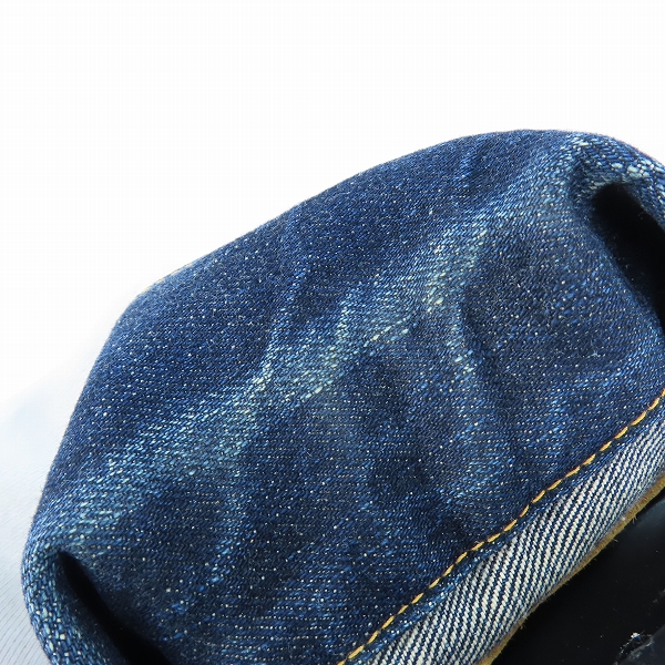 実際に弊社で買取させて頂いたTHE FLAT HEAD/フラットヘッド デニムジャケット 6002W/40の画像 4枚目