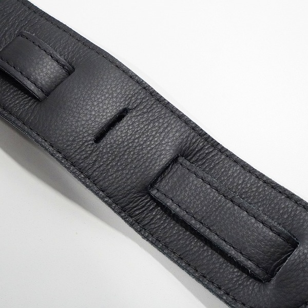 実際に弊社で買取させて頂いたFender/フェンダー レザー調 ギターストラップ ベースストラップ ブラックの画像 6枚目