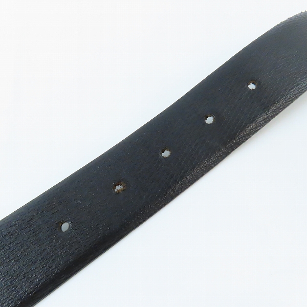 実際に弊社で買取させて頂いたHUGO BOSS/ヒューゴボス レザーベルト スクエアバックルの画像 4枚目