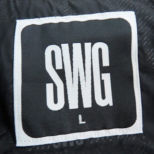 実際に弊社で買取させて頂いたSWAGGER/スワッガー ナイロンスタジャン SWGJKT-390/Lの画像 2枚目