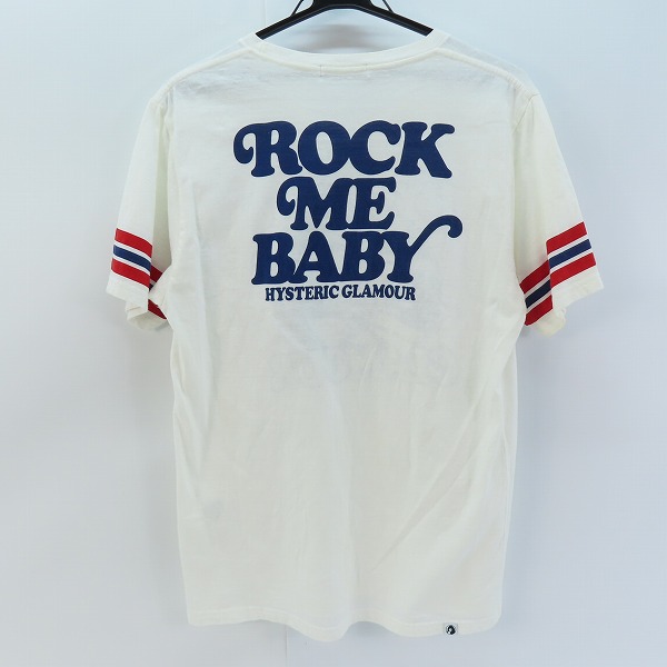 実際に弊社で買取させて頂いたHYSTERIC GLAMOUR/ヒステリックグラマー ガール プリント Tシャツ 0212CT10 Lの画像 1枚目