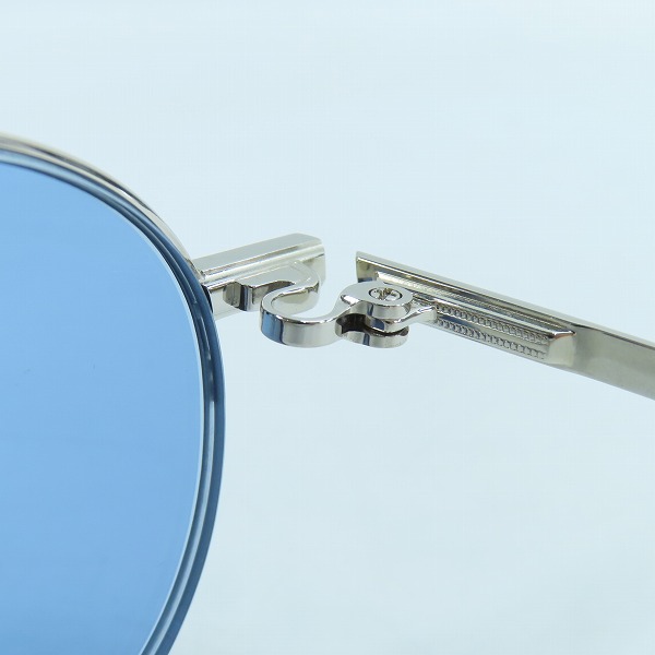 実際に弊社で買取させて頂いた999.9/フォーナインズ メガネフレーム カラーレンズ 度入り アイウェア S-185Tの画像 4枚目