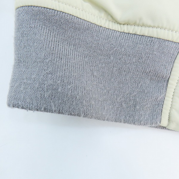 実際に弊社で買取させて頂いたSchott/ショット AMERICAN COLLEGE MA-1/フライトジャケット アイボリー系 3142046 /Mの画像 6枚目