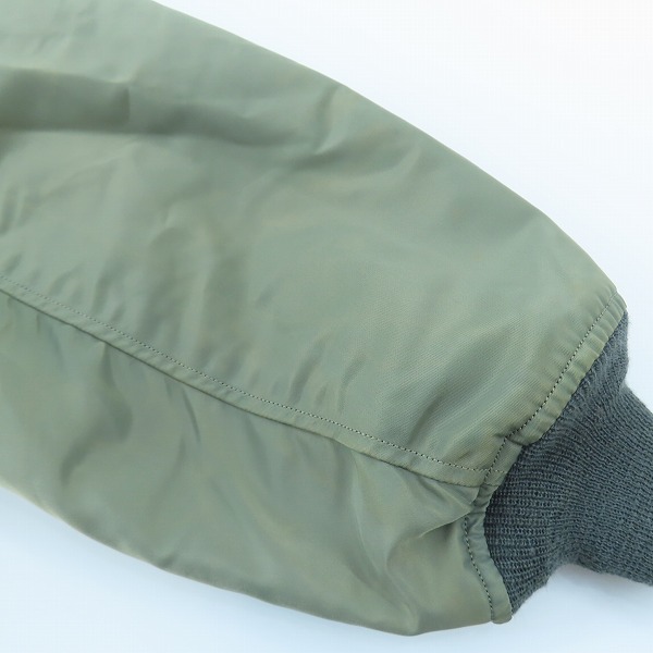 実際に弊社で買取させて頂いたBUZZ RICKSON'S/バズリクソンズ L-2B フライトジャケット M13467/Lの画像 9枚目