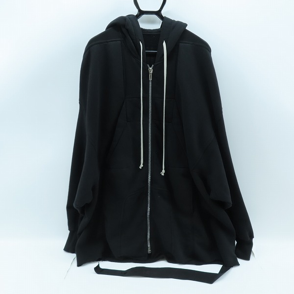 実際に弊社で買取させて頂いたRick Owens DRKSHDW/リックオウエンス ダークシャドウ  スフィンクス ジャンボフーディ ブラック DU01D1284/F