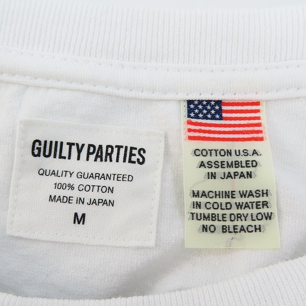 実際に弊社で買取させて頂いたWACKO MARIA×TIM LEHI/ワコマリア×ティムリーハイ 23SS CREW NECK  T-SHIRT 23SS-WMT-OT01/Ｍの画像 2枚目