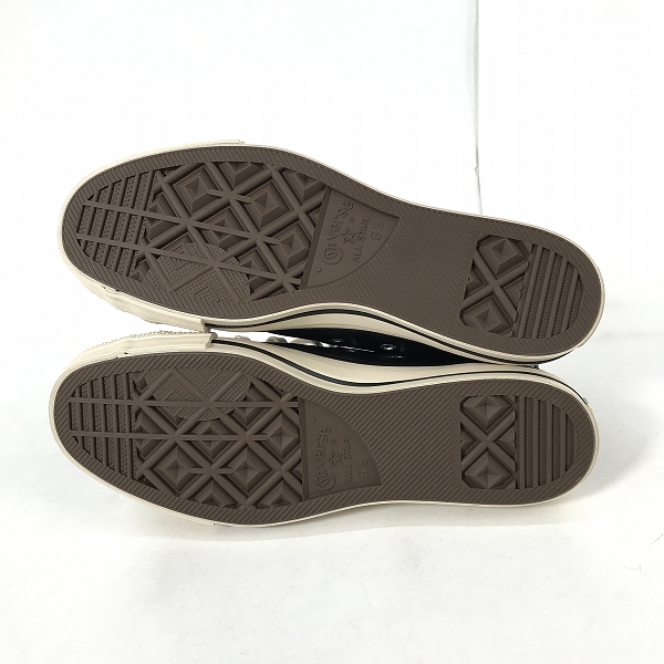 実際に弊社で買取させて頂いたCONVERSE/コンバース LEA ALL STAR J HI レザー オールスター 日本製 8.5の画像 2枚目